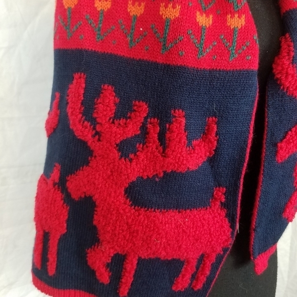 Colorful printed scarf - Picture 4 of 6